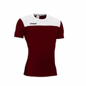 MAX SPORT Maglia VENEZIA Granata / Bianco Taglia L